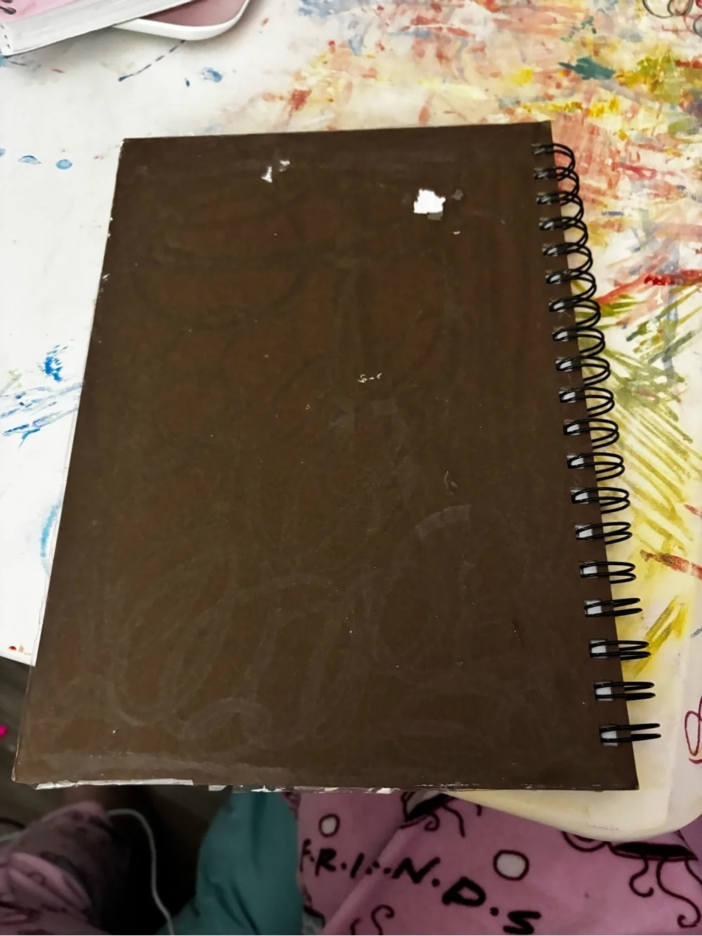 Brown Spiral Notebook
